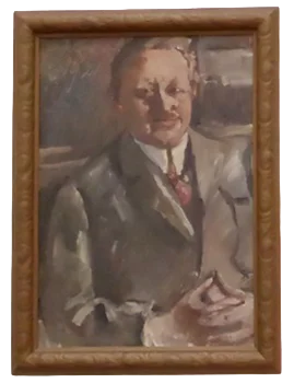 Lovis Corinth: Portrait of Dr. Alfred Ganz, 1921 (Kunsthaus Luzern)
